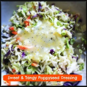 Sweet & Tangy Poppyseed Dressing | @HipVegetarian